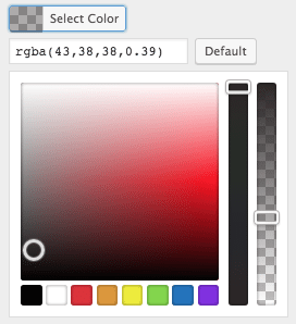 Salon Website: Select Colors