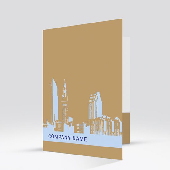 skyline-silhouette - pocket folder templates