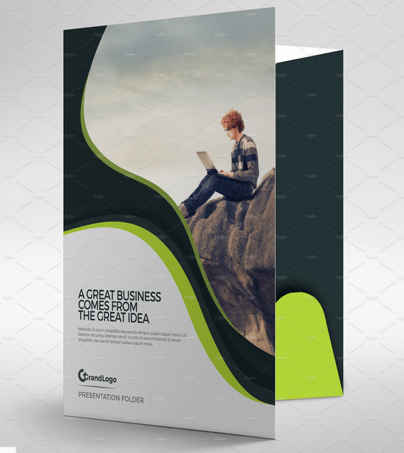 Best 27 Pocket Folder Templates Sure to Impress Clients Small