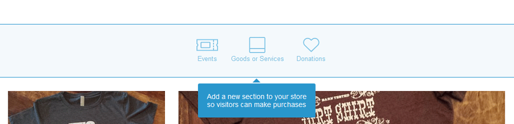 How to Set Up a Free Square Online Store - section setup