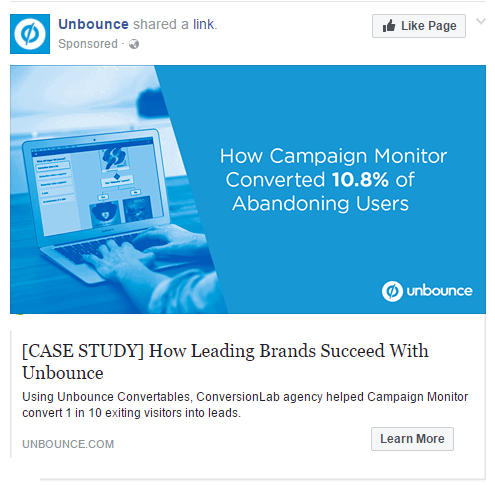 Facebook Ad Examples