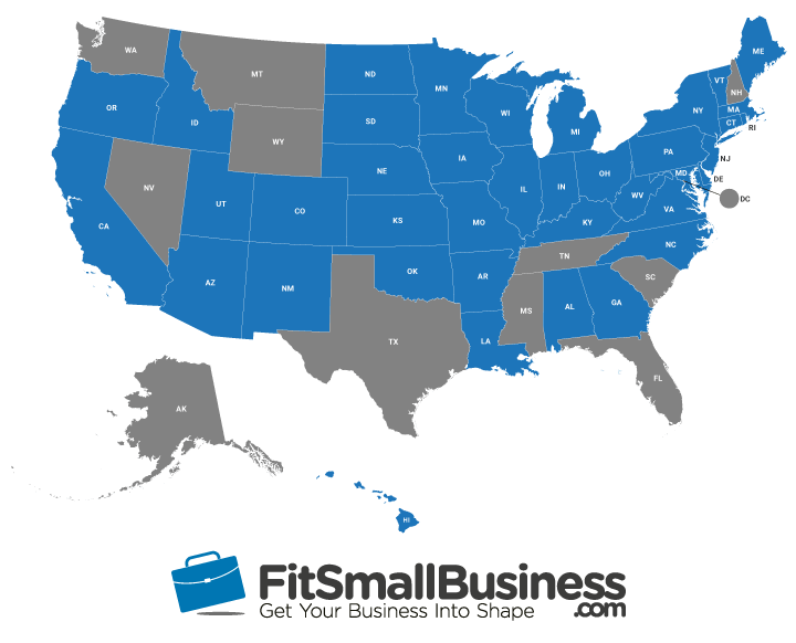 map of commuter benefits state tax laws
