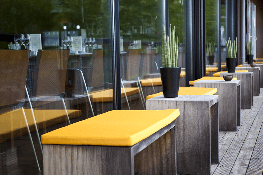 Restaurant Floor Plan - waiting spaces