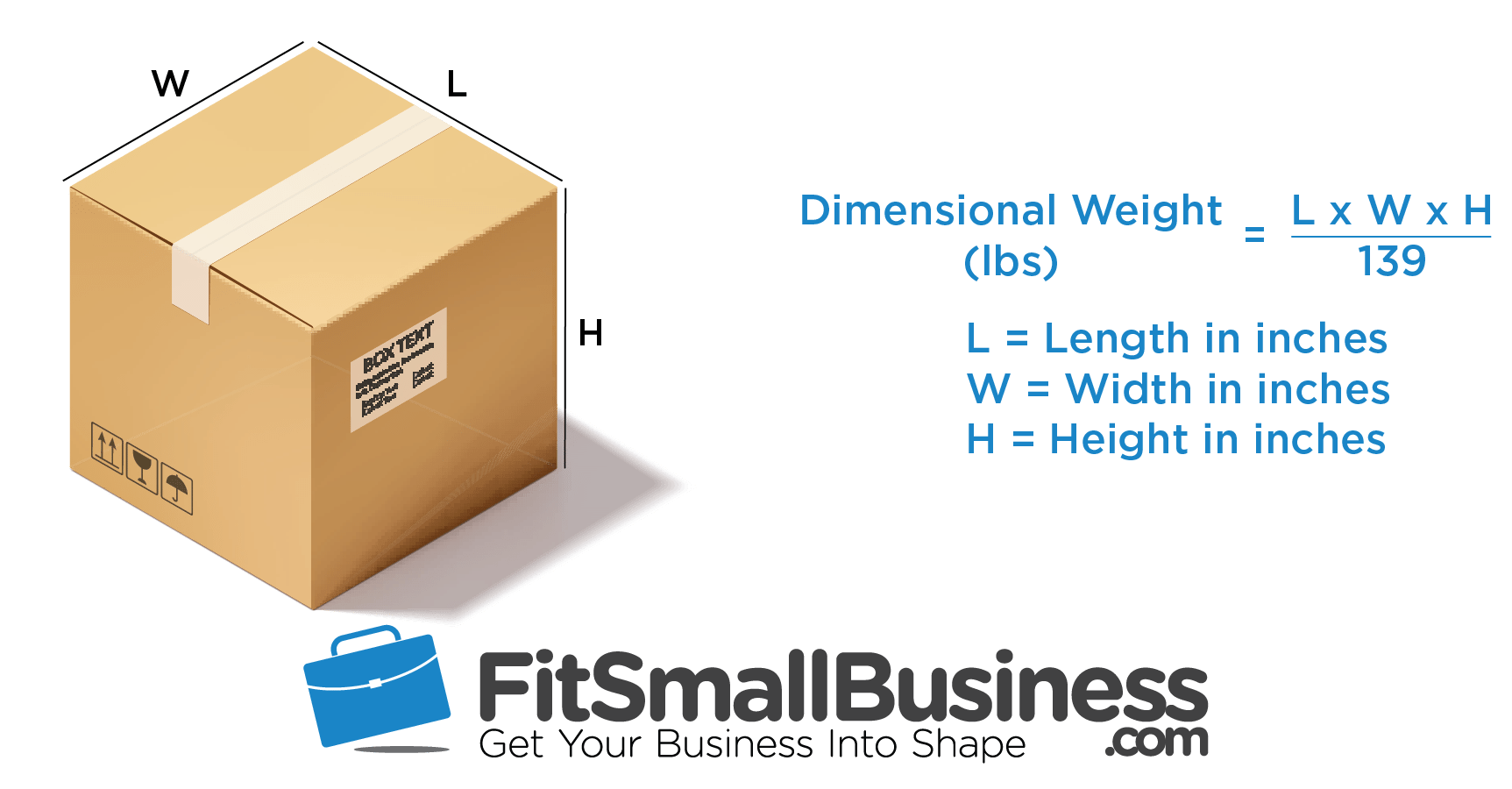 Dimensional Weight Calculator - UPS and FedEx